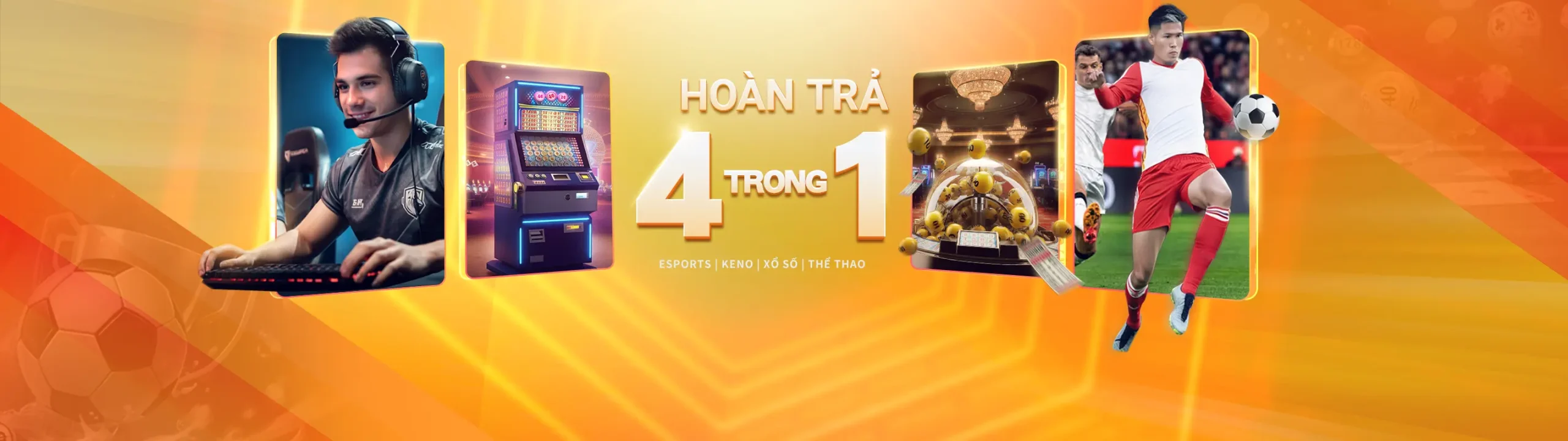 hoàn trả bốn trong một esport neko xổ số thể thao
