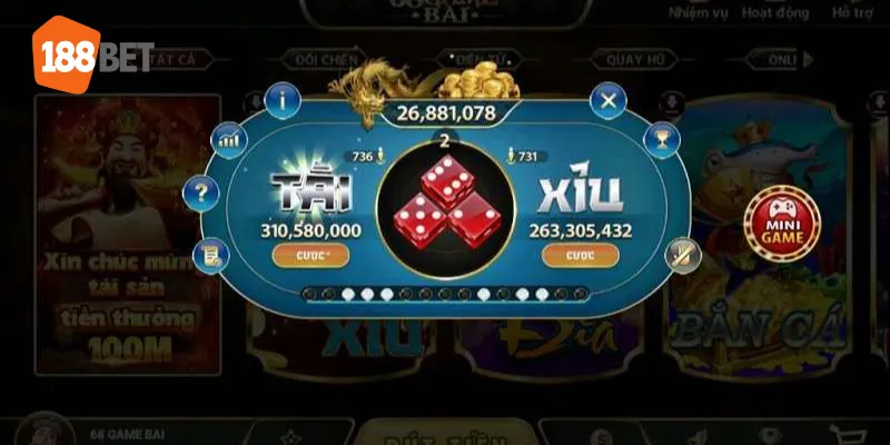 Giới thiệu tổng quan về tài xỉu 188bet